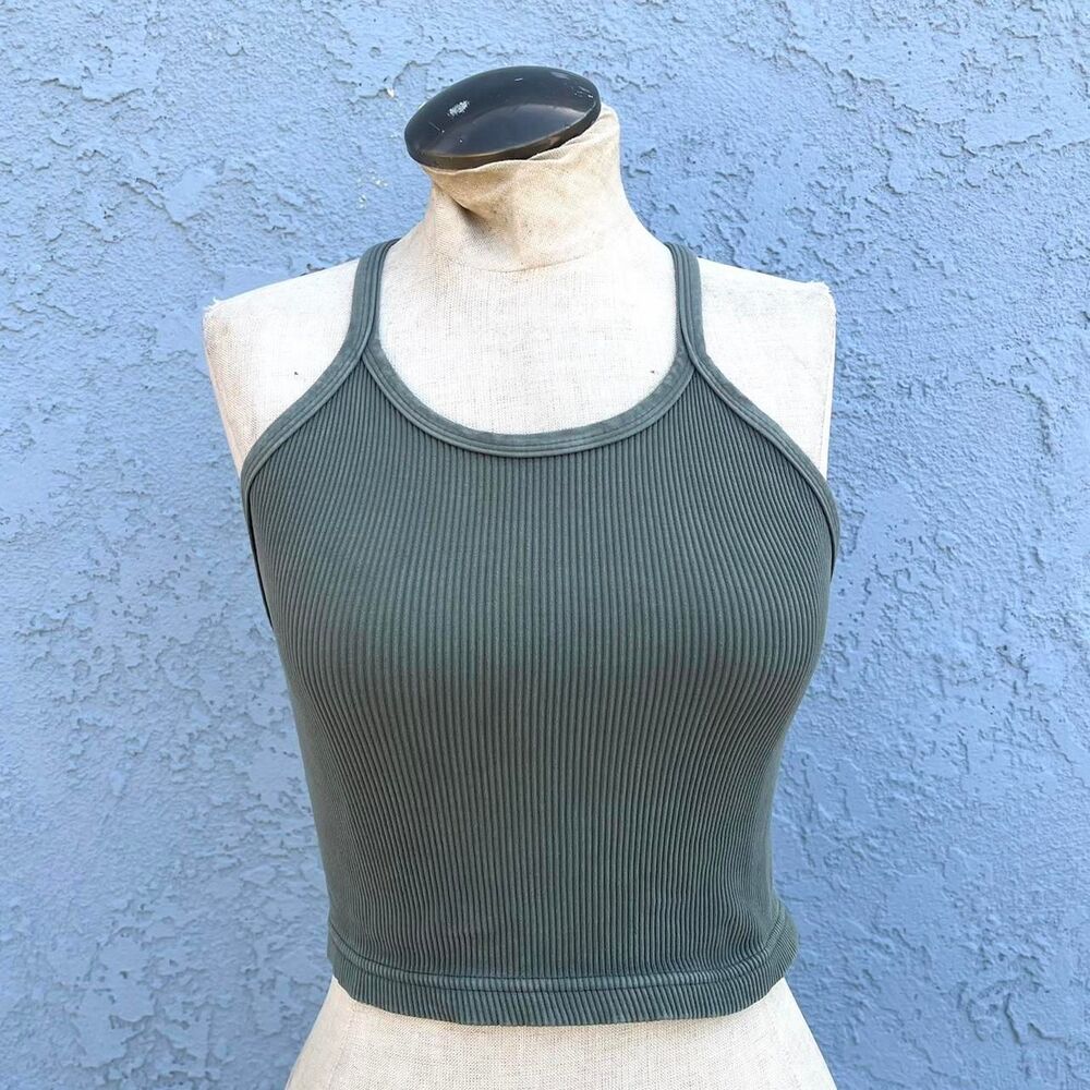 Free People Intimately Ribbed Crop Top yoga
